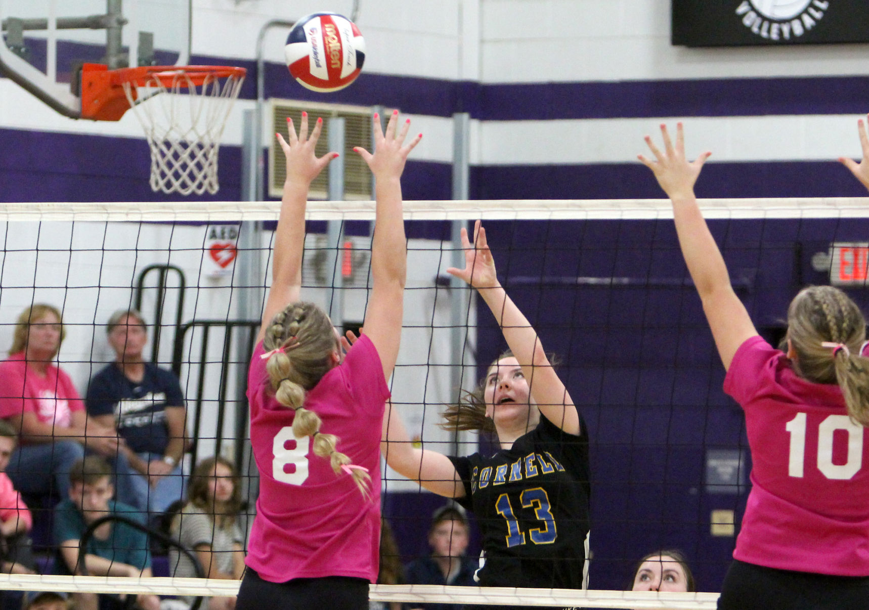 Cornell at Lake Holcombe volleyball 10-12-21